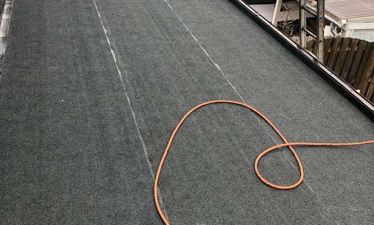 Nieuw bitumen dak aangelegd in Dongen