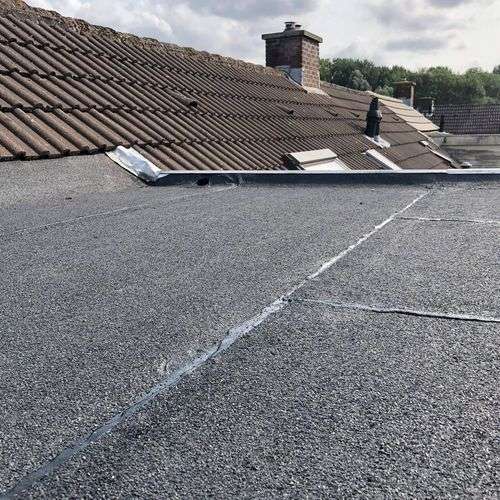 Nieuw plat dak gelegd in Dongen